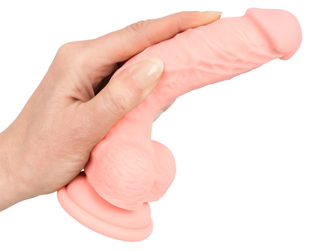 An impressive dildo!
The exciting, realistic Medical Silicon... Medical Silicone - Dildo w Balls 18cm photo-6