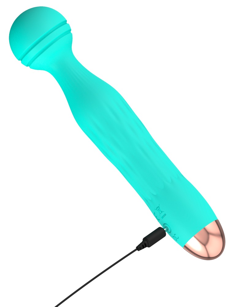 The small massager for a handbag!
Green mini vibrator with a... Cuties - Flexible Head Mini Vibrator - Green photo-5