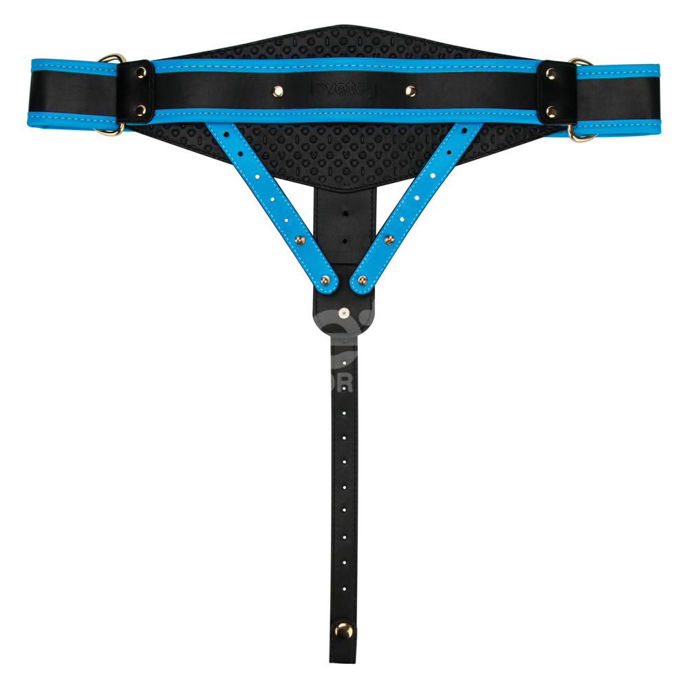 Lovetoy - Ingen 空心穿戴式 9'' 假陽具套裝 大碼至加加大碼 - 肉色 照片-14