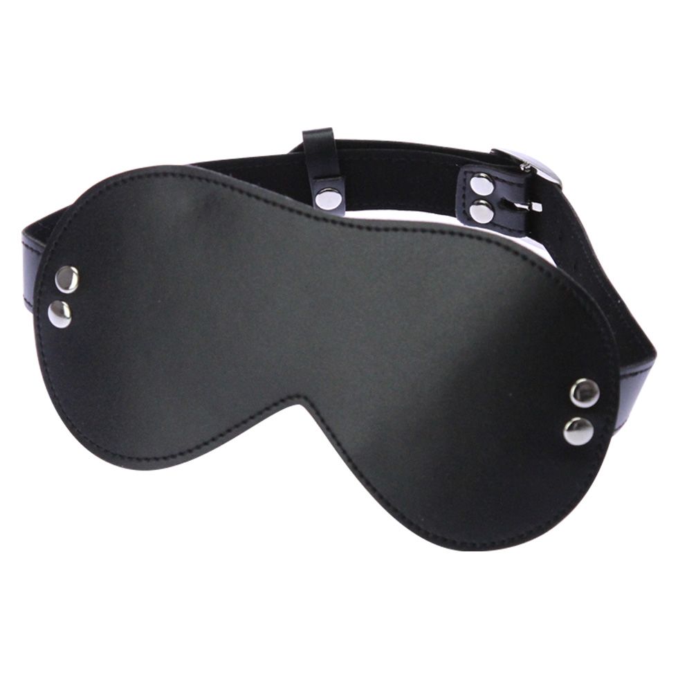 - soft and comfortable synthetic leather
- easy to use
- can... SM Art - Joint 002 Eye Mask - Black photo-5