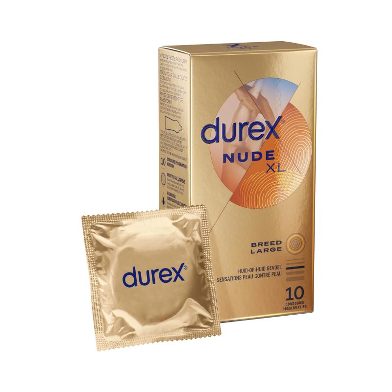 Durex XL Condoms are made for the more well endowed man. Thi... Durex - Nude XL Condoms 10's Pack photo-2
