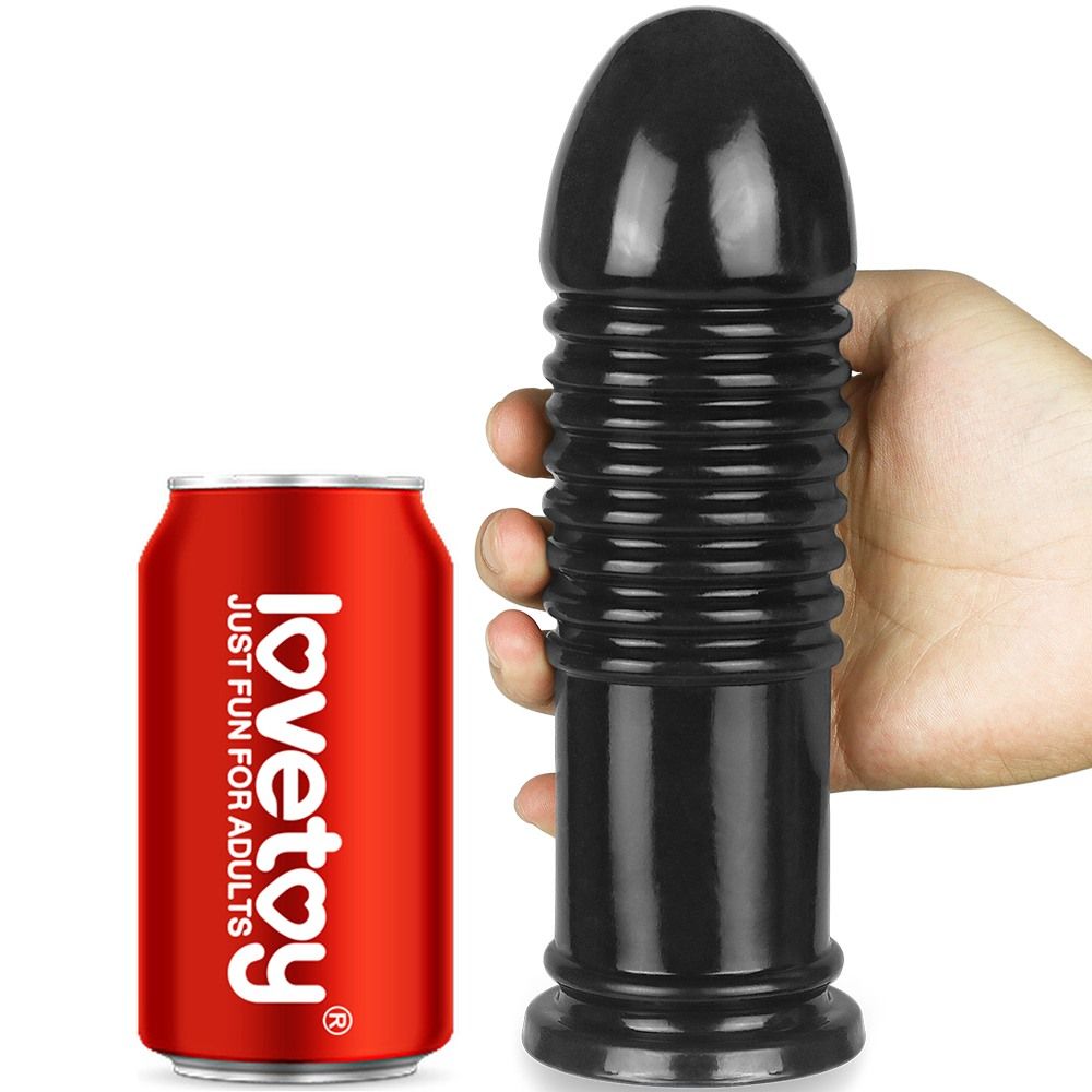 It's all about the butts
Enjoy great full feeling and gr... Lovetoy - 8" King Sized Anal Bumper - Black photo-4
