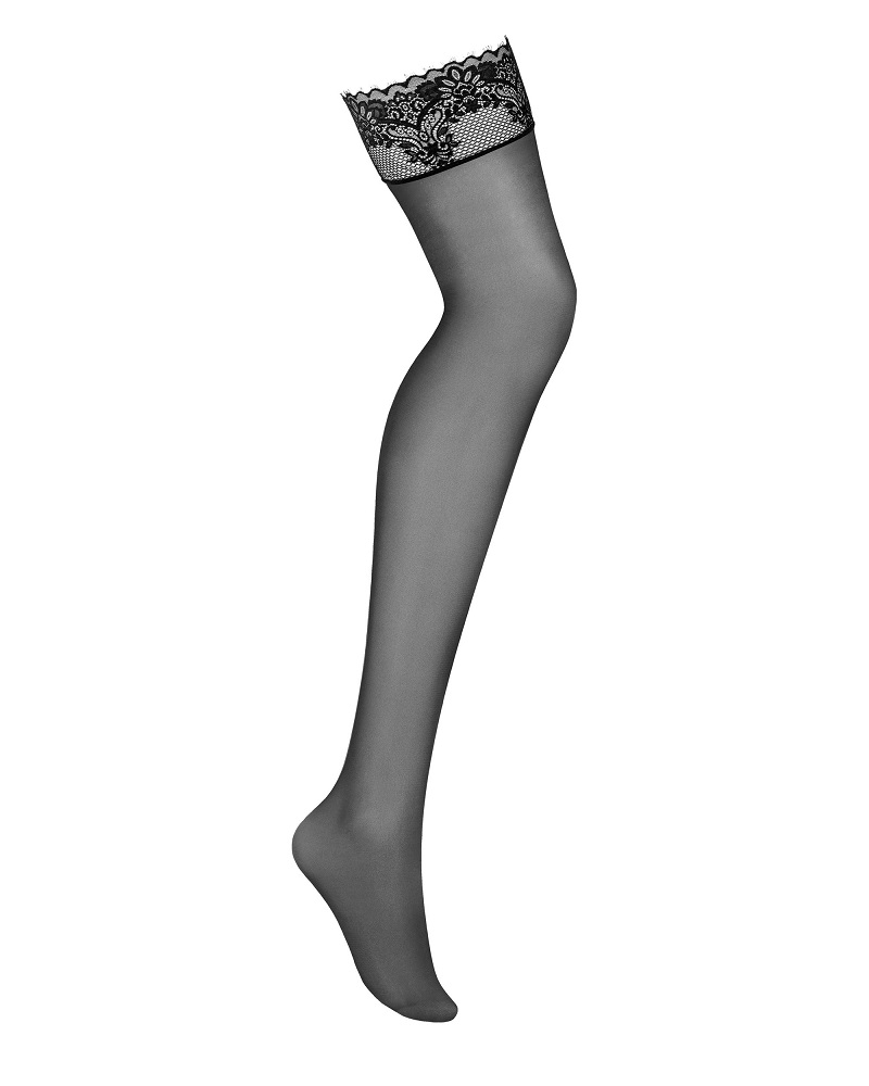 Are you looking for a stylish accessory that will make it im... Obsessive - Maderris Stockings - Black - XL/XXL photo-7