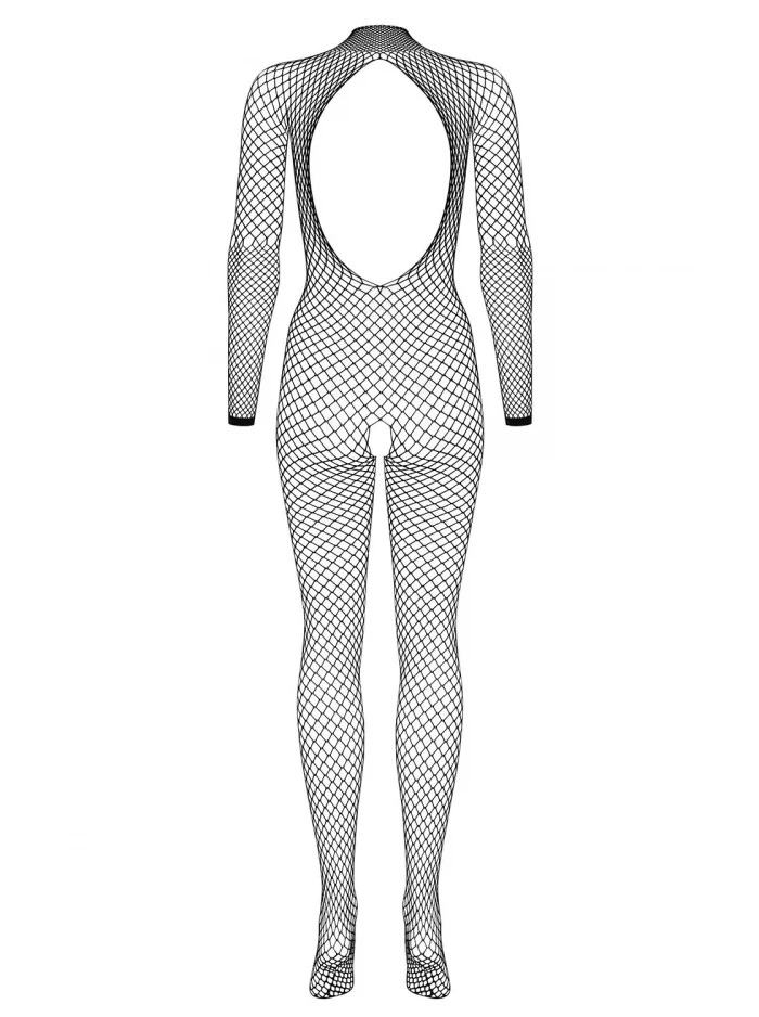 We have something sensual and classy for you! You asked for ... Obsessive - Bodystocking N121 - Black - S/M/L photo-7