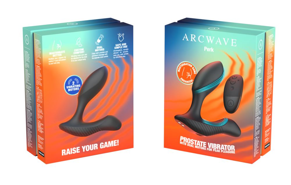 Arcwave - Perk 前列腺双摩打震动按摩器 - 黑色 照片-34