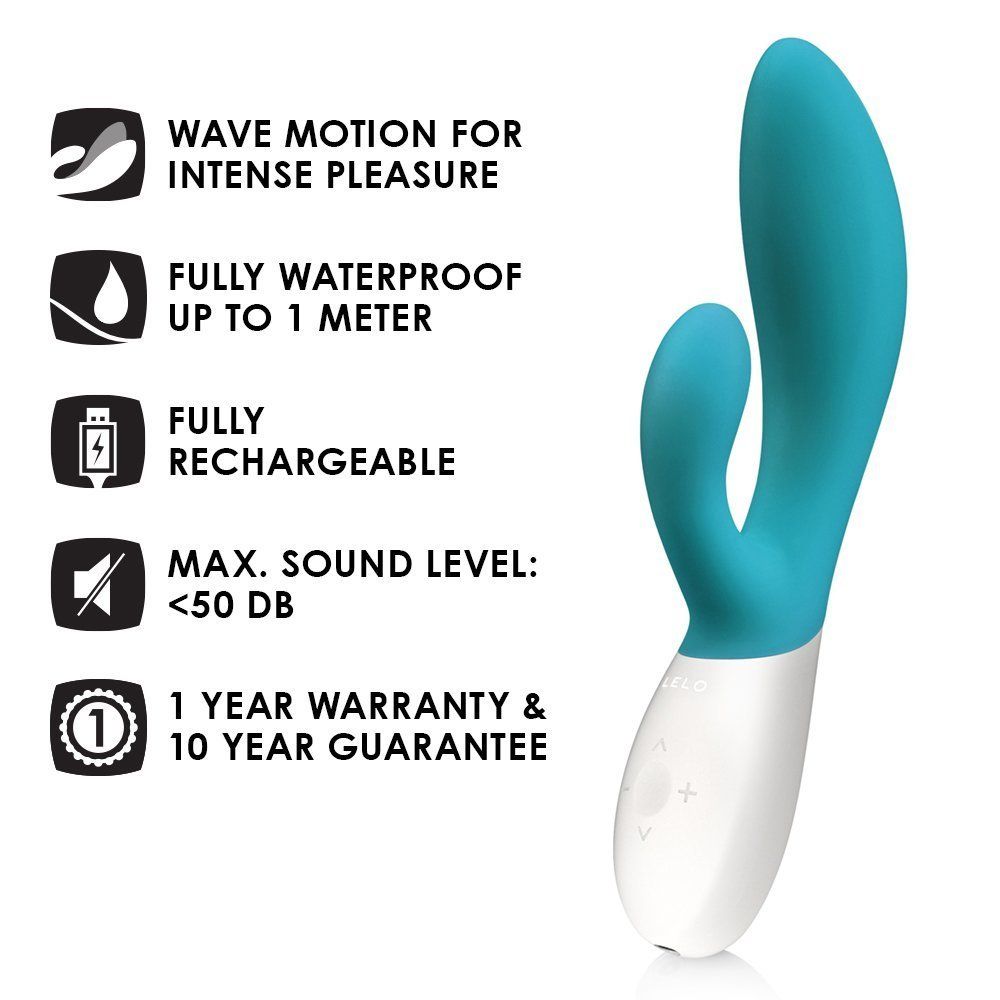 For the woman wishing to push pleasure to its limit, INA Wav... Lelo - Ina Wave - Ocean Blue photo-3