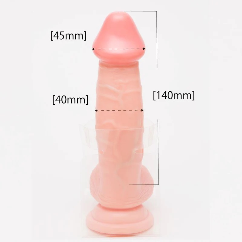 Experience tantalizing pleasure with this Punitto Real Meiki... PPP - Punitto Real Meiki Dildo - 14cm photo-4