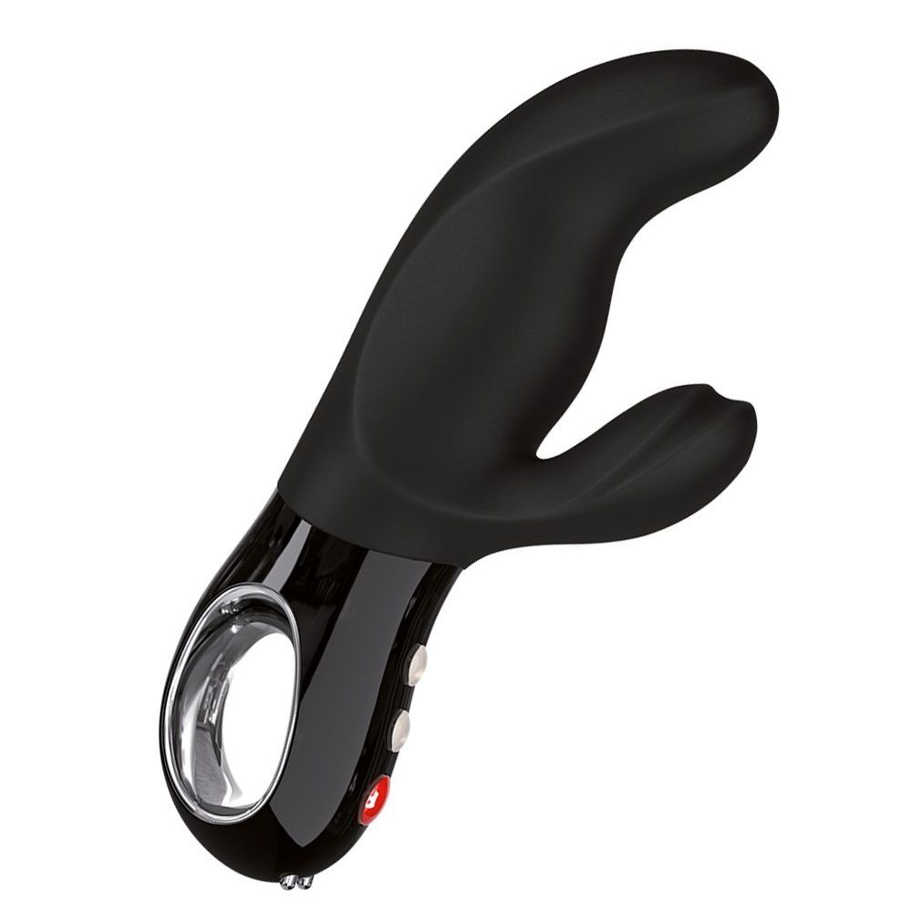 Two rumbling motors. A shape that hugs your curves, hitting ... Fun Factory - Miss Bi - Black photo-7