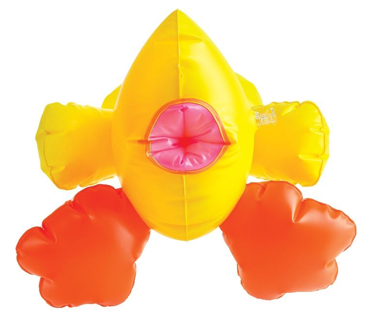 The world's naughtiest inflatable bath toy! Give "f... Pipedream - Fuck A Duck - Yellow photo-2