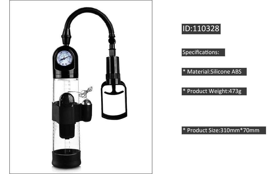Canwin - Penis Pump Gauge & Vibration photo-3