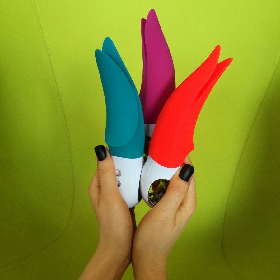 Energize your sex life with this dynamic vibrator! The VOLTA... Fun Factory - Volta Vibe - Neon Orange photo-8