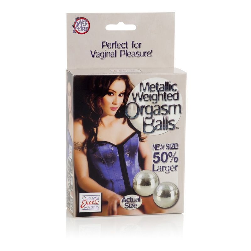 CEN - Weighted Orgasm Balls - Metallic photo-4