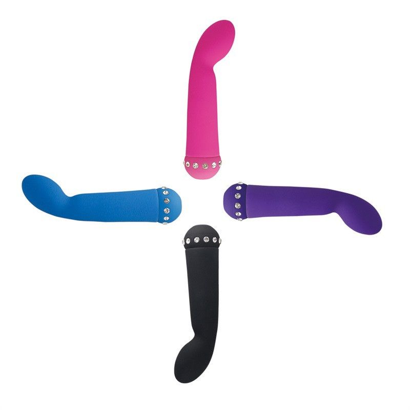 Vibrator Material: Silicone+Crystal, Phthalate and Latex... Aphrodisia - Sparkle Succubi Bliss G Vibe - Pink photo-5