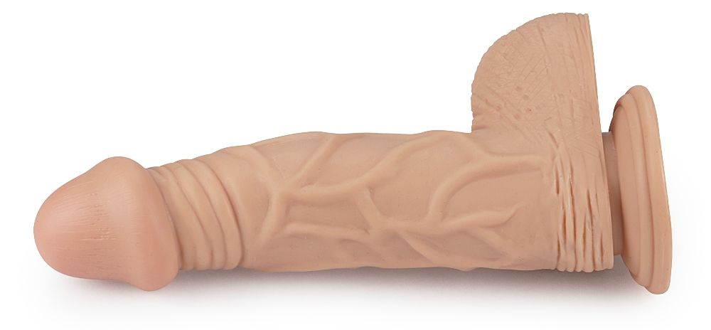 Lovetoy - 9" Real Extreme Dildo - Flesh photo-3