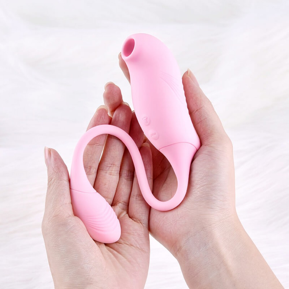All your needs in one package with the Tucana Dual Clitoral ... Erocome - Tucana - Pink photo-2