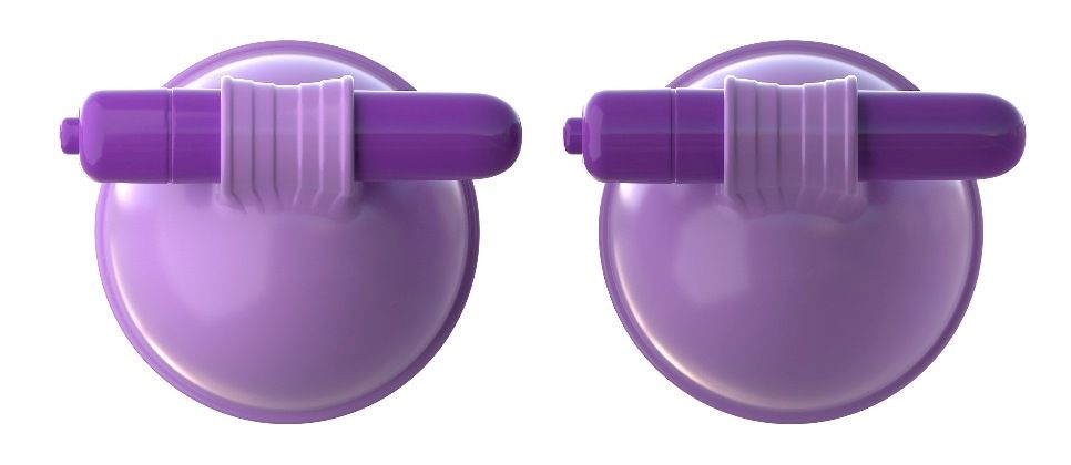 Her breasts were aching for attention. She caressed her nipp... Fetish Fantasy - Vibrating Breast Suck-Hers - Purple photo-2