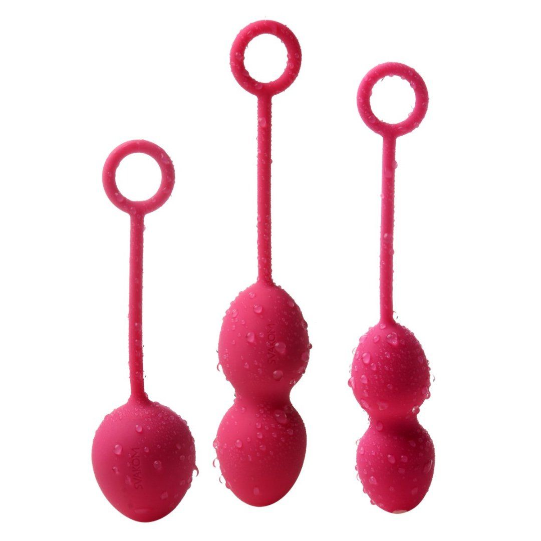SVAKOM - Nova Kegel Balls - Plum Red