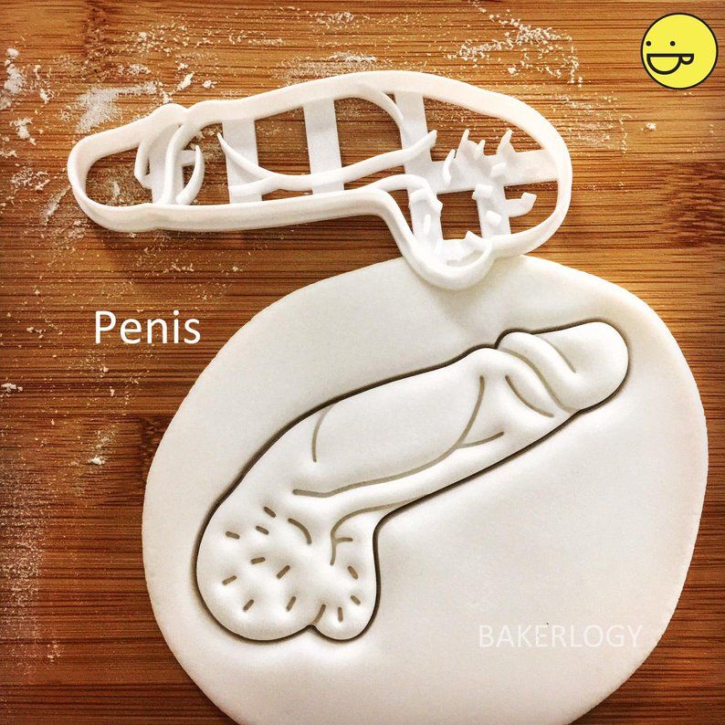 Sexual content penis biscuits cookies. Bachelorette genitali... Mature - Vagina Cookie Cutter photo-2