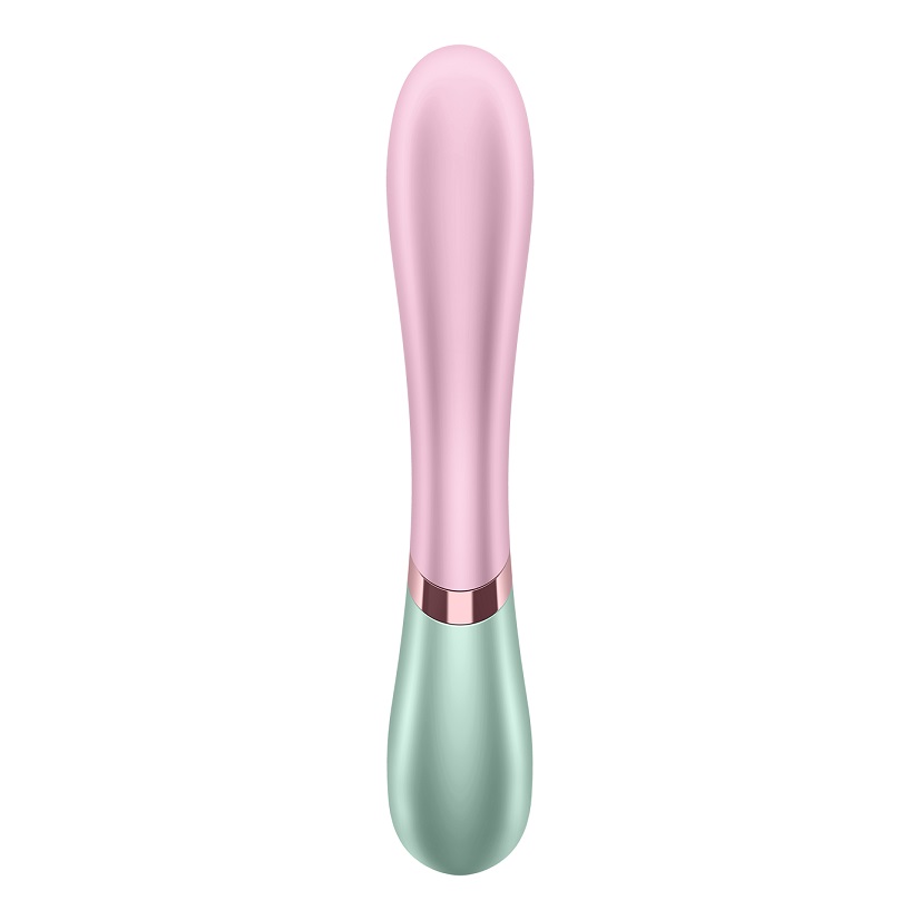 The Satisfyer Hot Lover is a rabbit vibrator with that certa... Satisfyer - Hot Lover Rabbit - Mint/Pink photo-4
