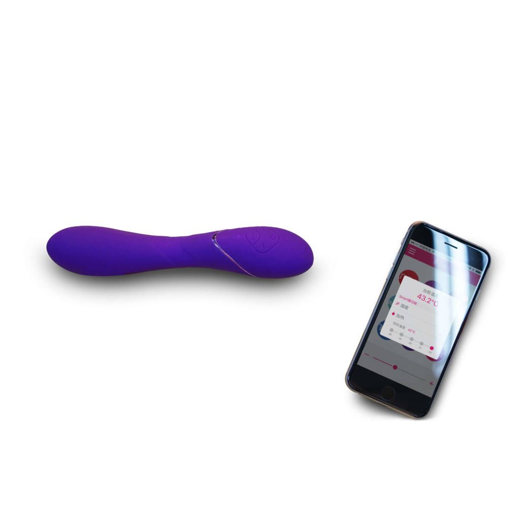 Connect your wand to your phones Bluetooth and your ready to... Magic Motion - Magic Heating Wand - Purple photo-2