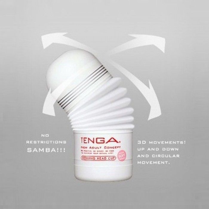 Buy Tenga Rolling Head Cup White — Online Shop — Take Toys Hong Kong Hong Kong