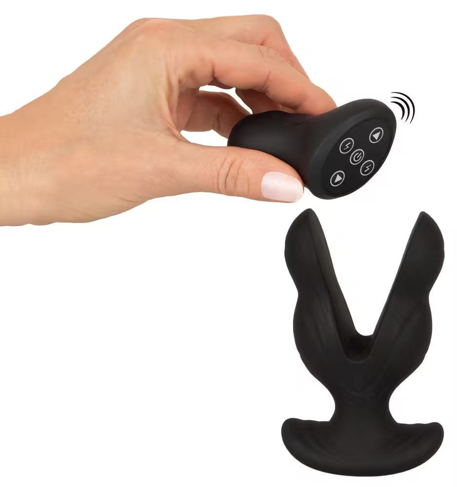 Spreads, stretches, vibrates and electrifies!
The RC Power E... ANOS - E-Stim Power Expander Vibro Plug - Black photo-3