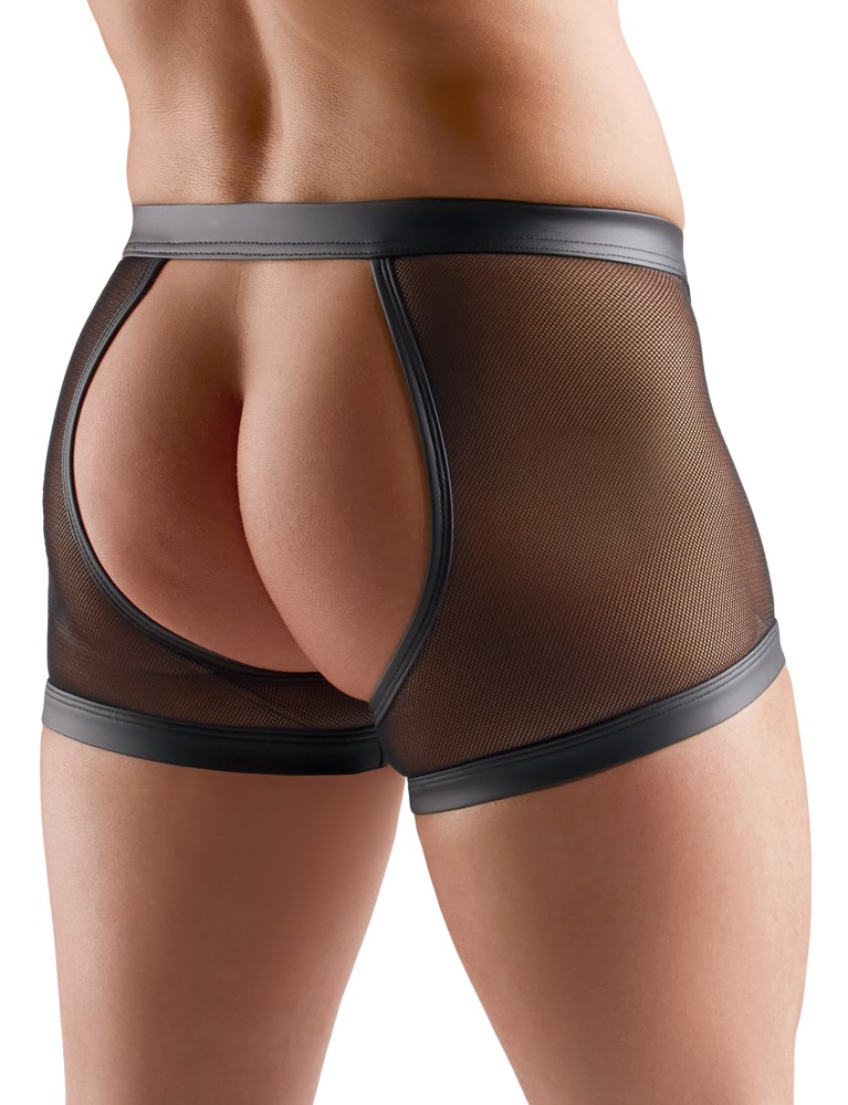 Svenjoyment - Jock Pants w Cock Ring - Black - M photo-2