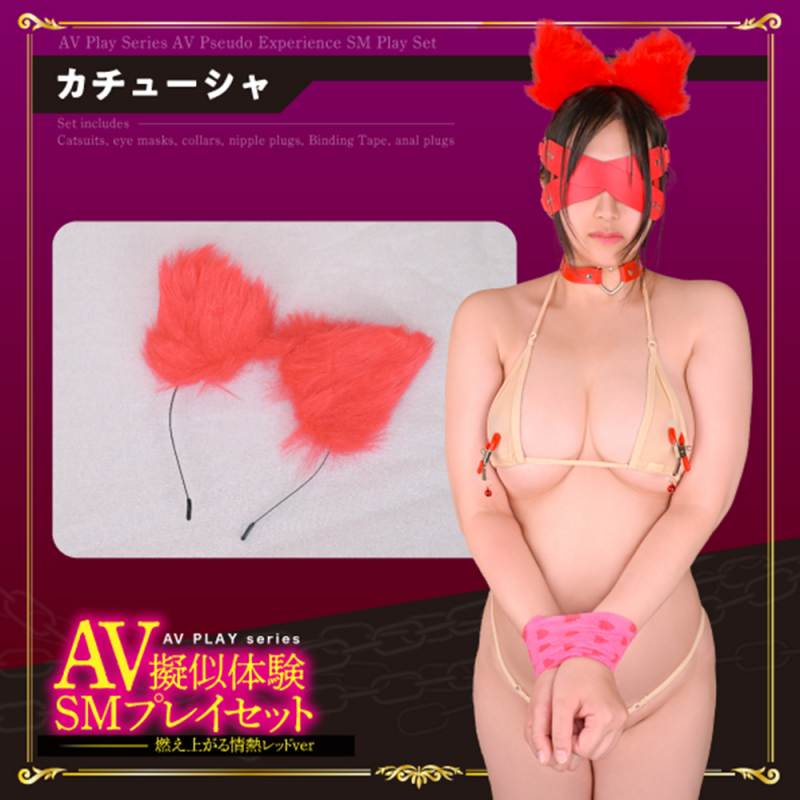 AVS Collectors - AV模擬體驗 SM套裝 6件裝 - 紅色 照片-4