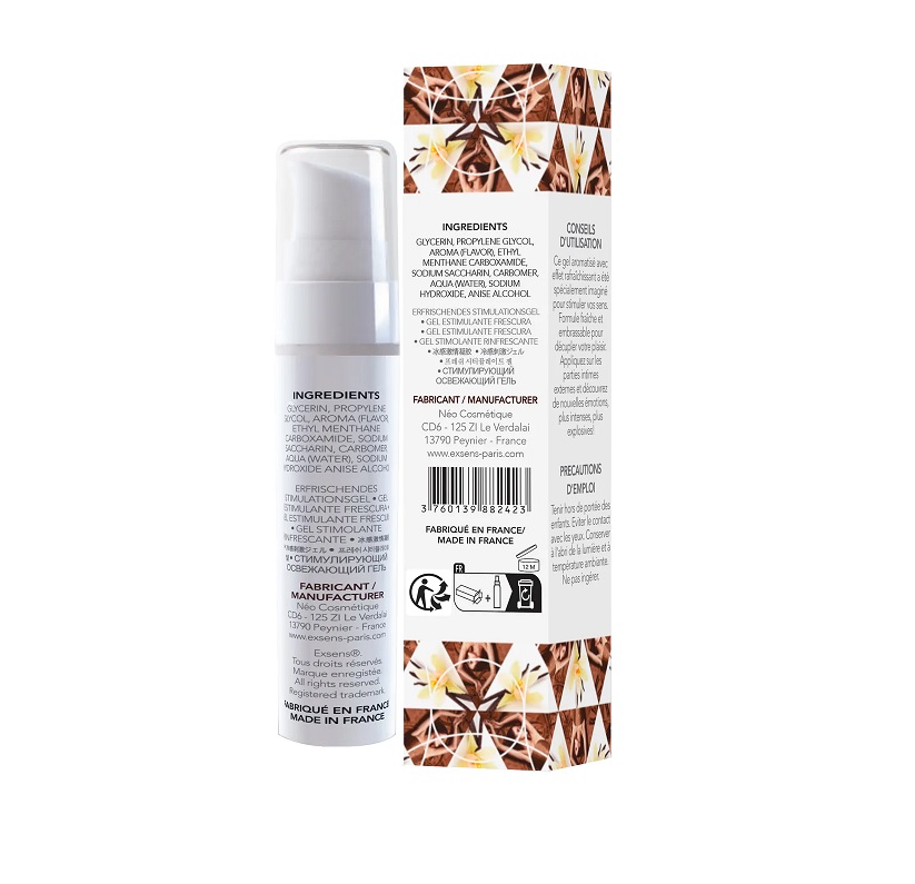 Exsens - Hot Vanilla Espresso Cooling Arousal Gel - 15ml photo-4