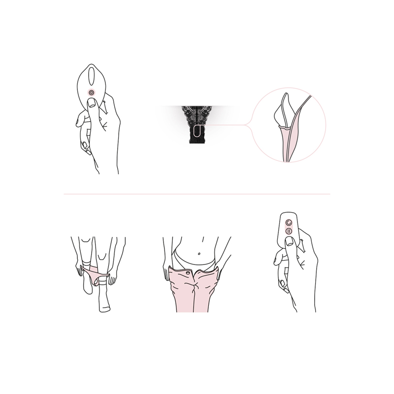 This vibrating thong by PantyRebel is made of nice and soft... PantyRebel - Vibrating Thong - Black photo-12
