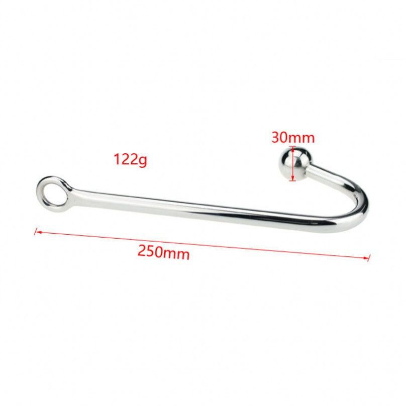 Material: 304 high quality stainless steel MT - Anal Rope Hook with 1 Ball photo-4