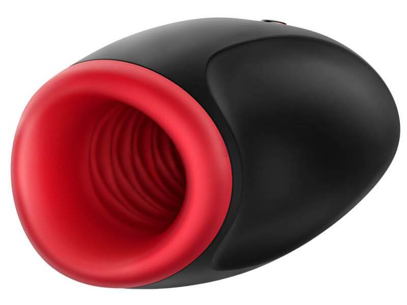 Antlia is a masturbation cup that sucks, squeezes and breath... Erocome - Antlia - Black/Red photo-3