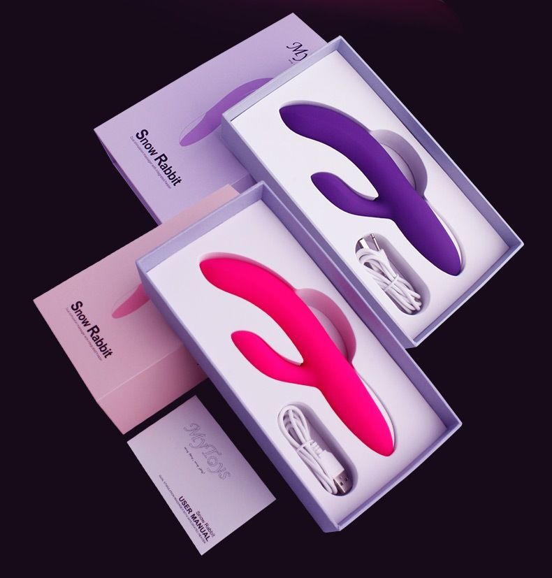Snow Rabbit combines clitoral stimulation with arousing vibr... MyToys - Snow Rabbit Vibrator- Purple photo-14