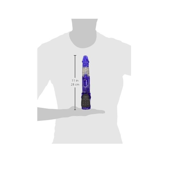 You can take your multi-function 5 iVibe Rabbit anywhere. An... Doc Johnson - I Vibe Rabbit - Grape photo-5