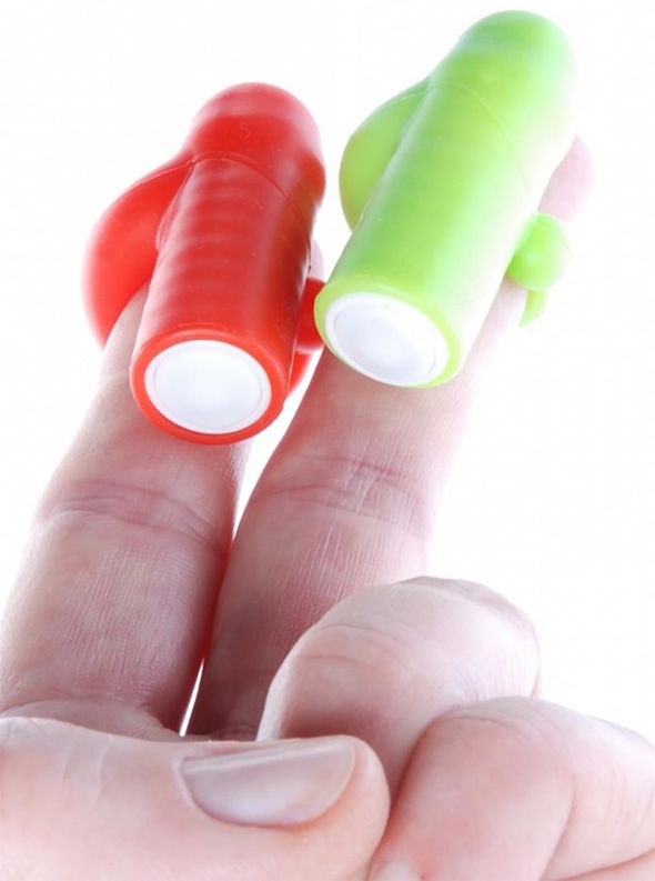 Two unique, innovative, powerful, top quality finger vibrato... Feelztoys - Mycero - Red/Green photo-5