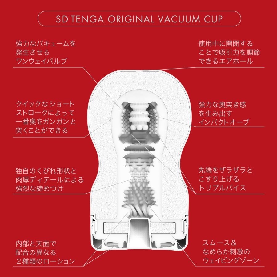 Buy Tenga - SD Original Vacuum Cup 2G — Online Shop — Take Toys ...