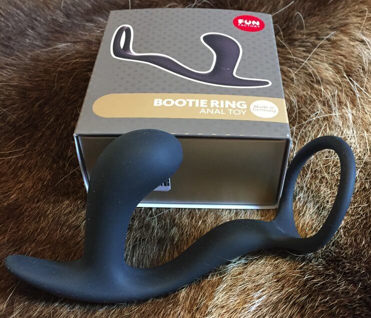 The BOOTIE RING combines the erection-boosting power of a si... Fun Factory - Bootie RIng - Slate photo-12