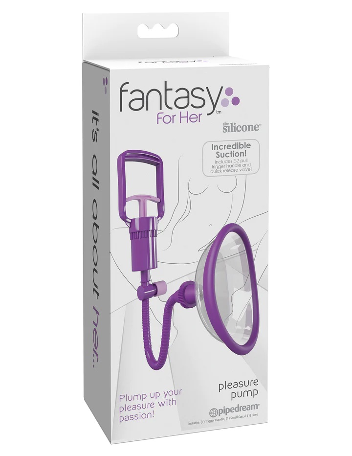 Get pumped! This Pleasure Pump harnesses the power of intens... Pipedream - Manual Pussy Pump - Purple photo-5
