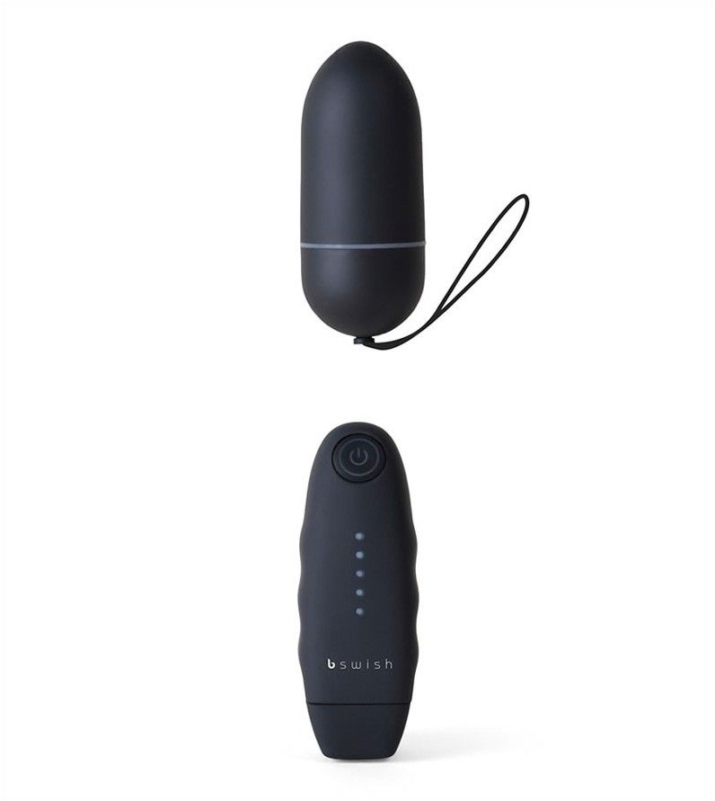 Share an intimate secret with your lover at home or in publi... B Swish – Bnaughty Unleashed Classic Bullet – Black photo-7