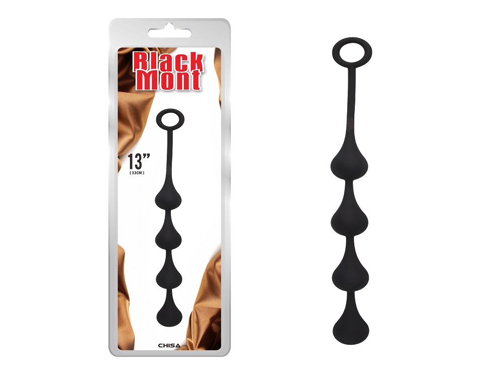 Flexible, Convenient Retrieval Loop, Graduated Beads
Materi... Chisa - Anal Penetrator Beads S - Black photo-2