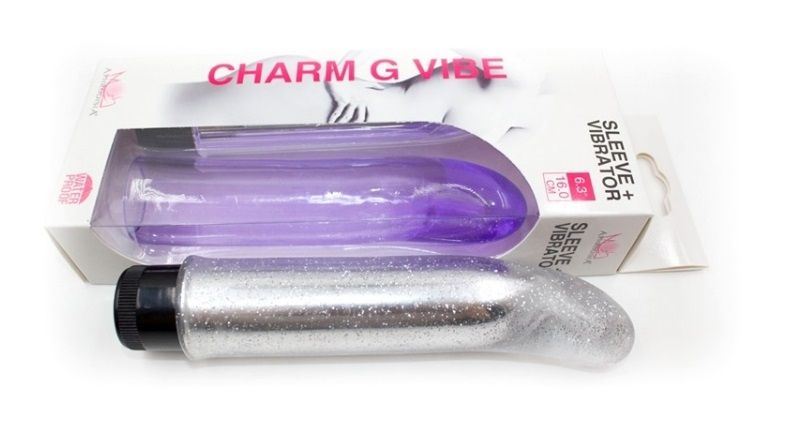 Size: 16.0*3.2 cm (L6.3" x D1.25")
Materia... Aphrodisia - Charm G Vibe - Clear photo-7