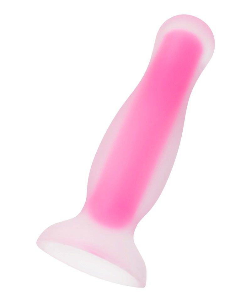 Glowing in the dark Cain Glow is your chance to go beyond re... Beyond - Cain Glow Anal Plug - Pink photo-3