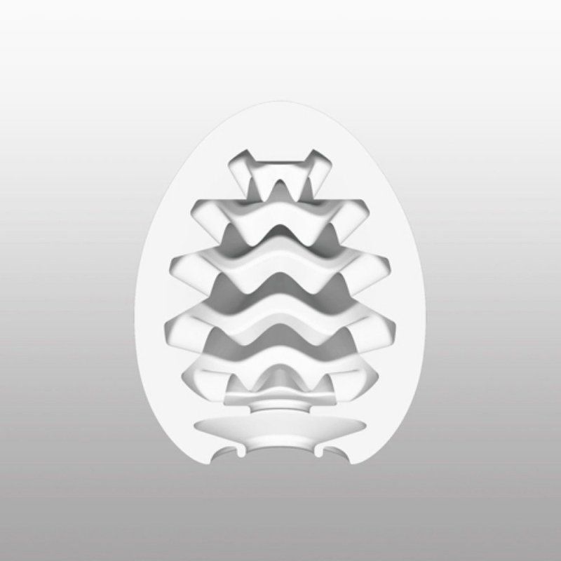 Just like the waves of the mother ocean lap onto the shores,... Tenga - Egg Wavy photo-2