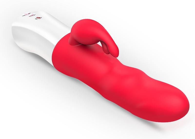 MyBunny is a new toy that combines the thrusting power that ... MyToys - MyBunny Thrusting Rabbit Vibrator - Red photo-4