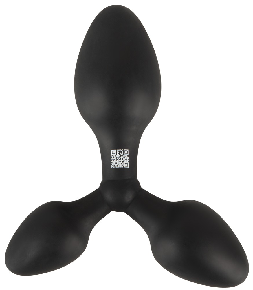Black Velvets - Training Triple Butt Plug - Black photo-4