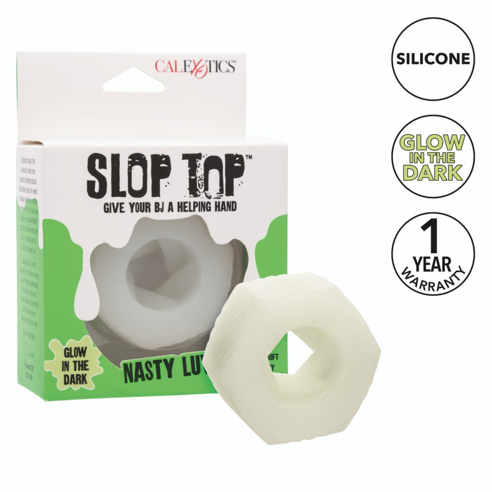 Elevate your pleasure with the Slop Top Nasty Luv, designed ... CEN - Slop Top Nasty Luv Glow Stroker photo-8
