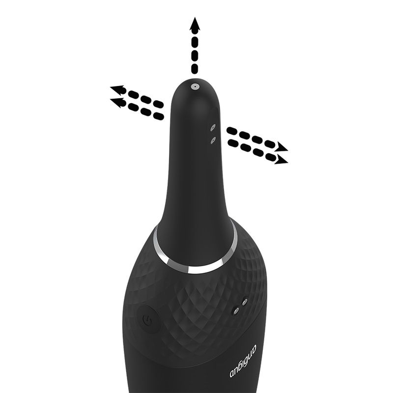 At Anbiguo we don't stop thinking about how to advance i... Anbiguo - Travel Rechargeable Anal Cleaner - Black photo-2