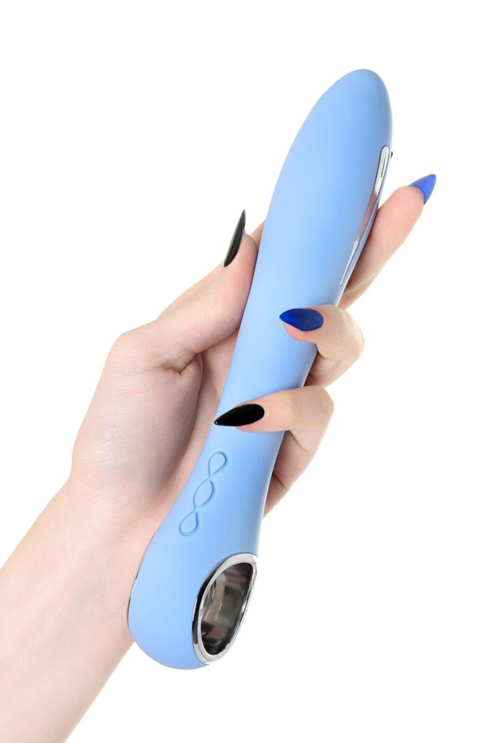 Vibrator with electro stimulation are designed with the laws... Physics - Galvani Electro Vibe - Blue photo-2
