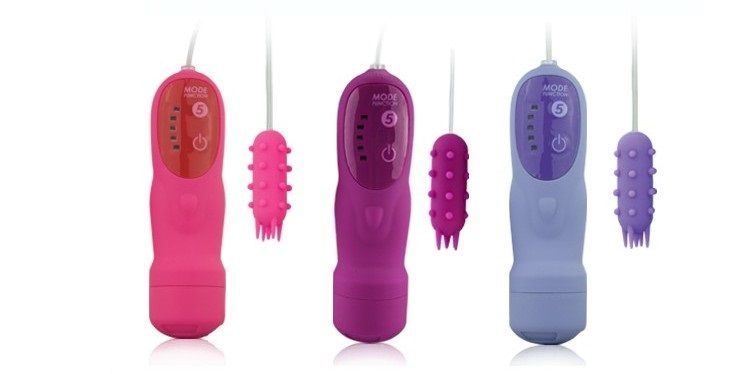 Achieve physiotherapy and masturbating, increase interest pu... Aphrodisia - 5 Function Mini Nubby Bullet - Pink photo-7