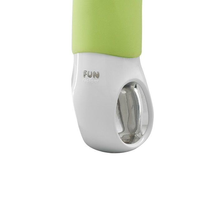 Pure and floral in design, the ELEGANCE invites you to hours... Fun Factory - Vibe Elegance G4 - Candy Green photo-5